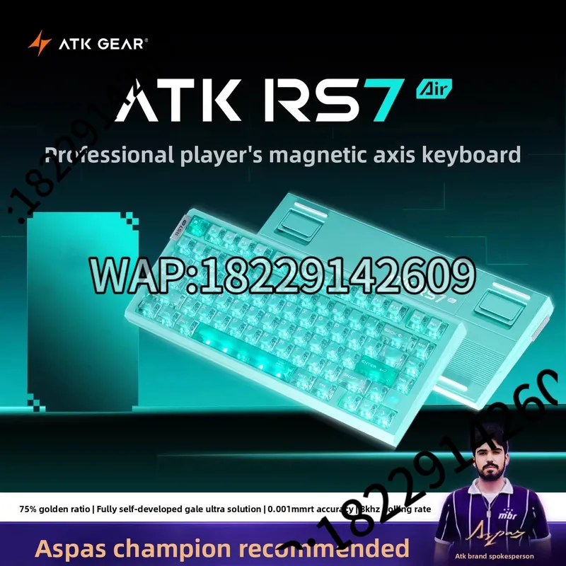 ATK RS7 Air Keyboard Magnetic  - đánh giá và giá Mechanical Keyboard