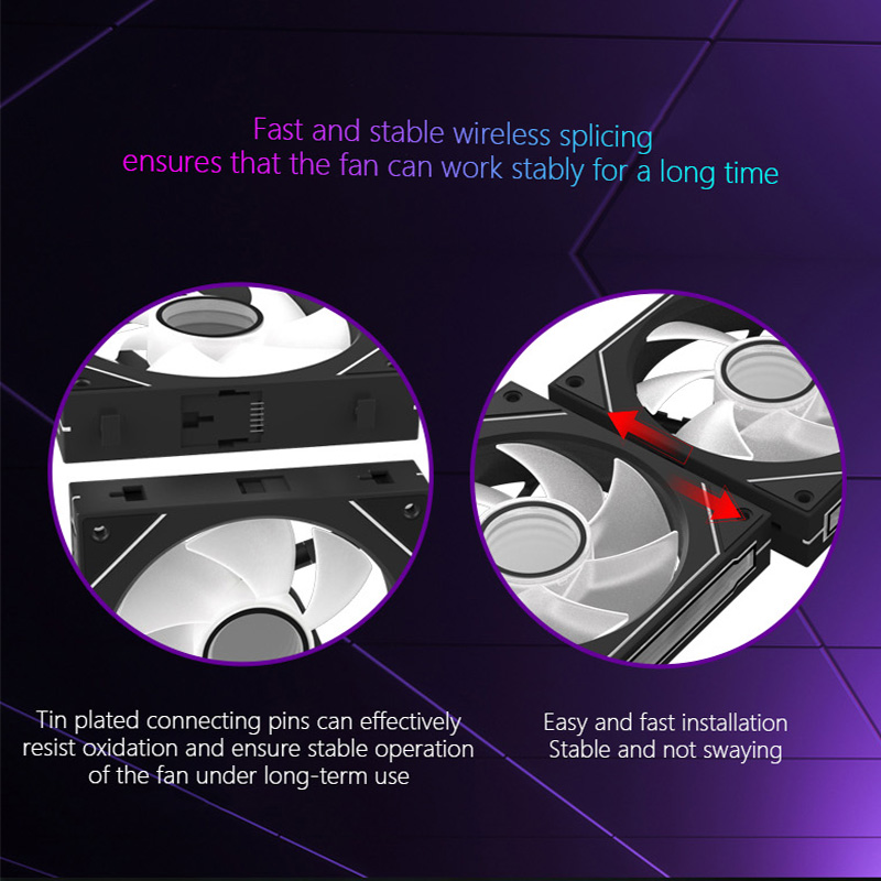 JUMPEAK MX120 240mm Modular Wi - đánh giá và giá Argb Case Fan