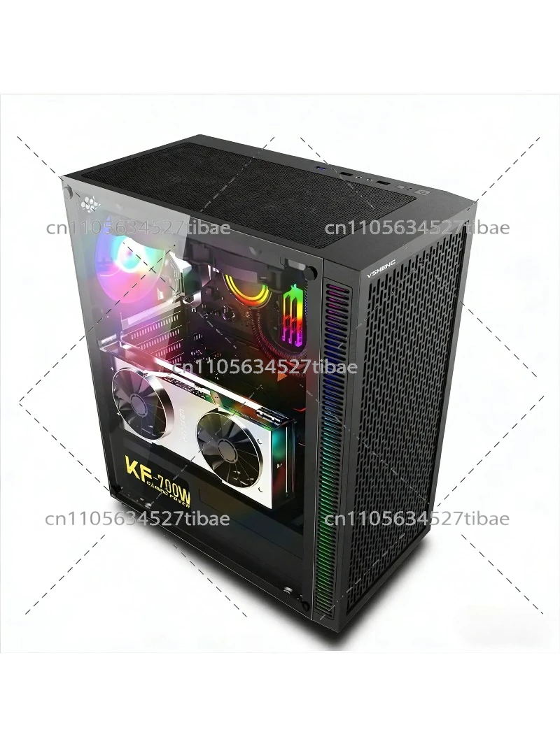 Black E-ATX Computer Case with - đánh giá và giá Pc Gaming High End